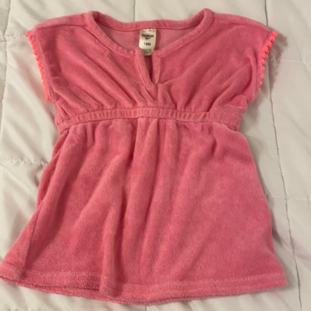 Adorable terry cloth cover up !!